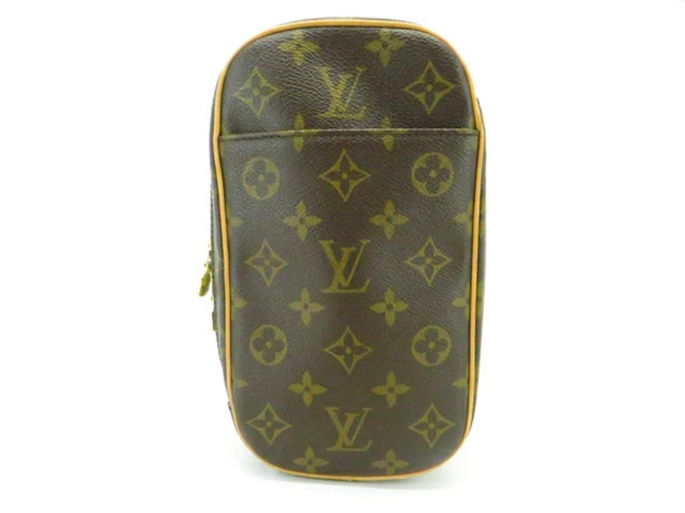 LOUIS VUITTON Pochette Gange Bag Waist Monogram